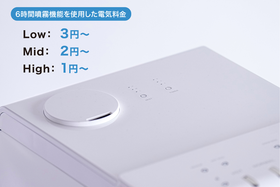 タイマー機能でムダなく節電